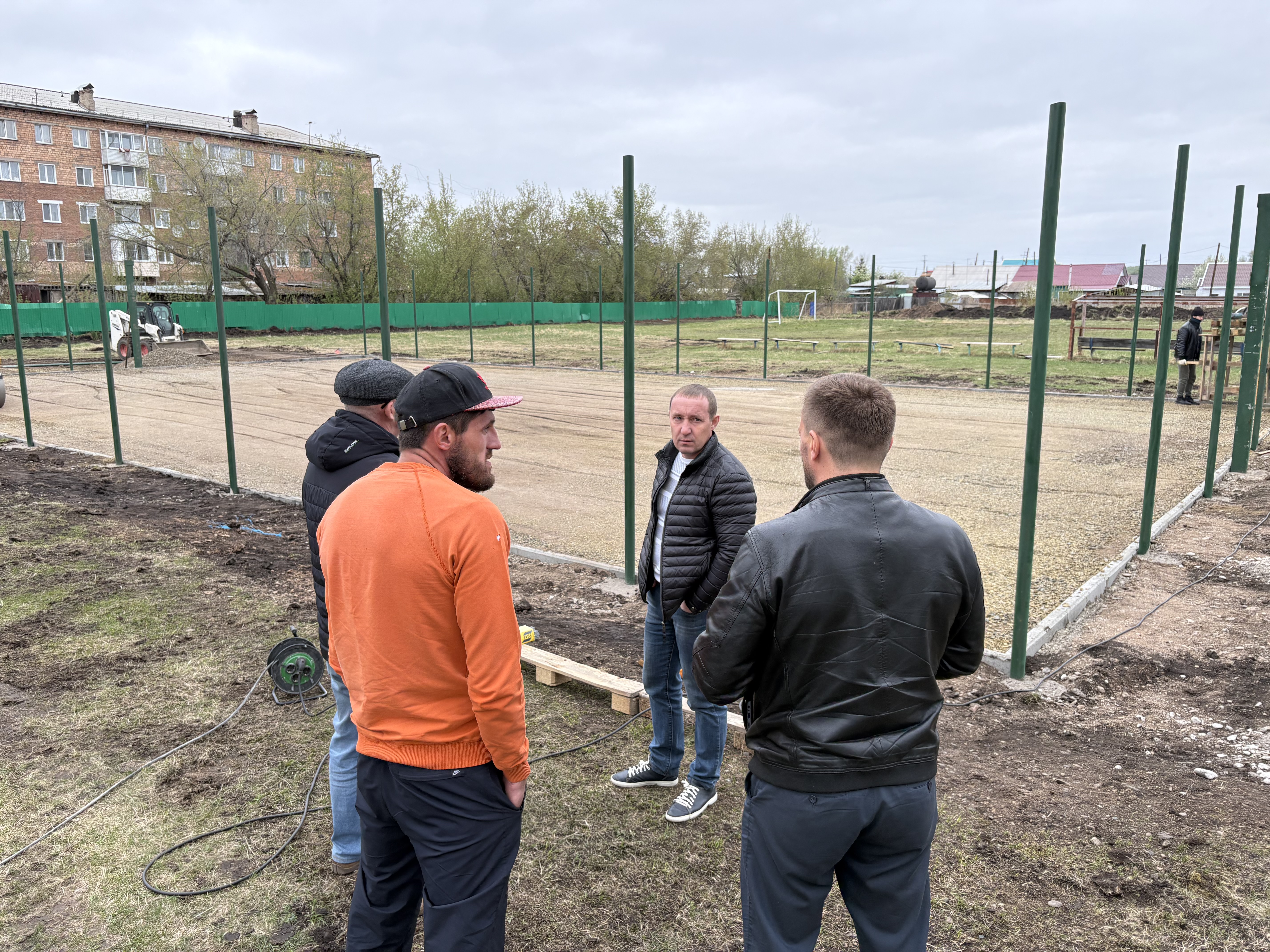 Исполнение наказов жителей района СМУ в Ужуре.